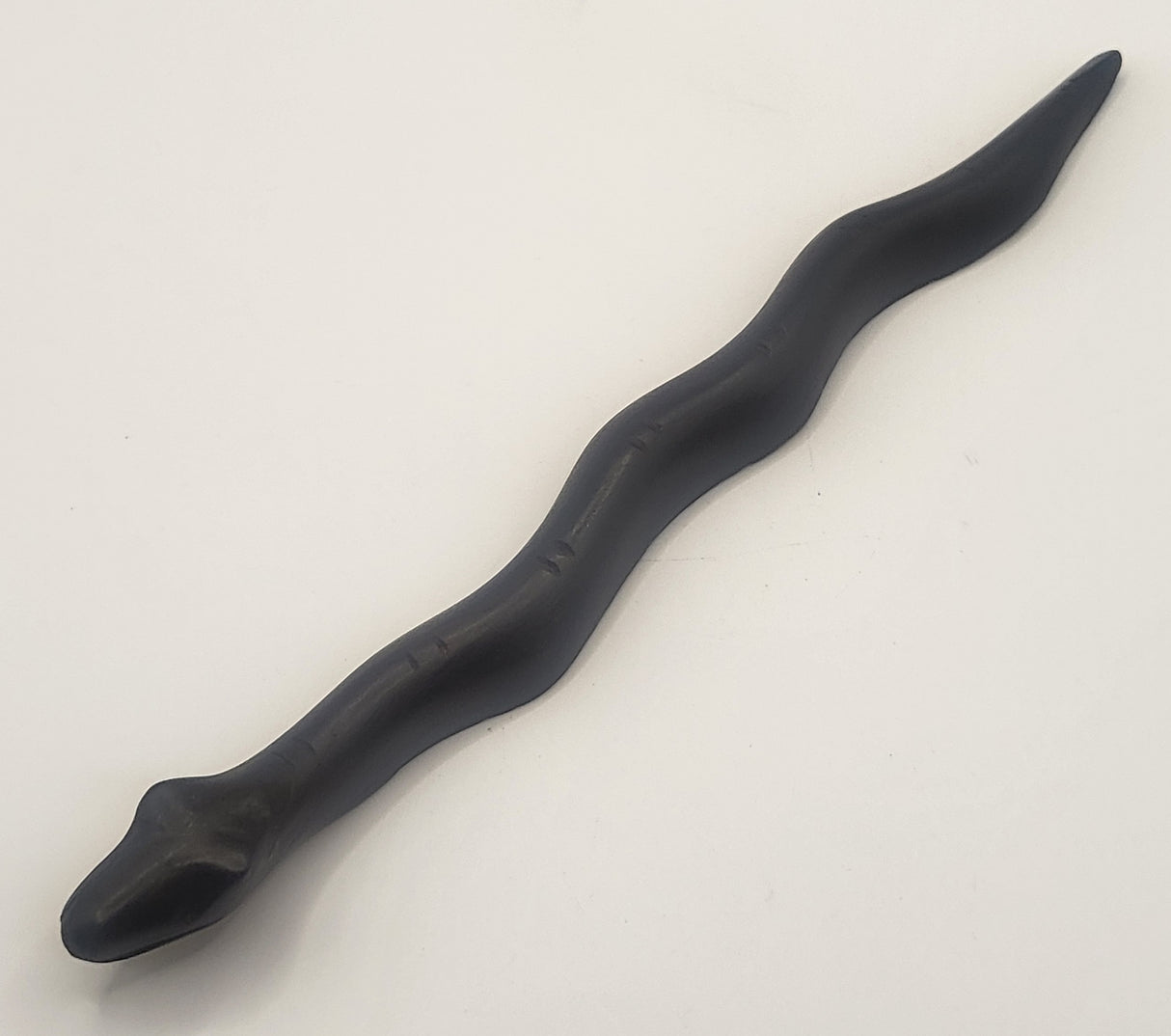 Ebony Hand Carved Snake