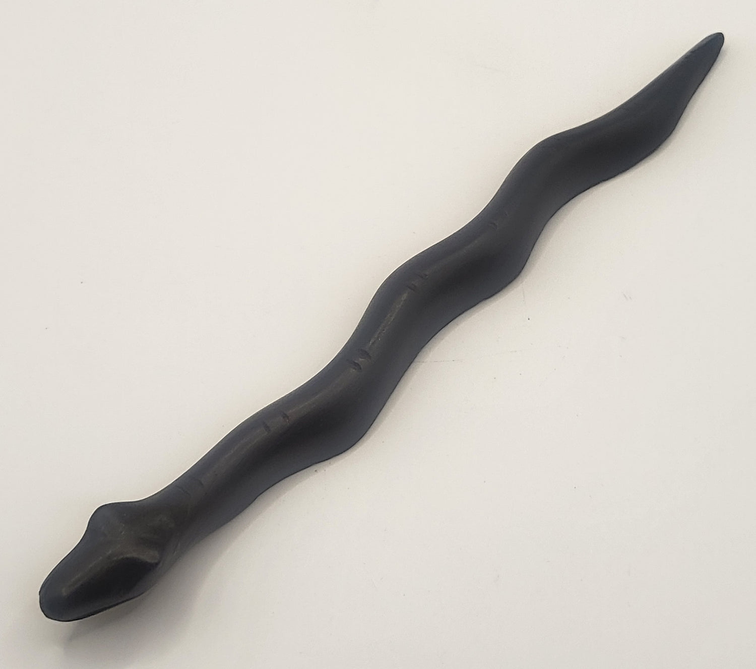 Ebony Hand Carved Snake