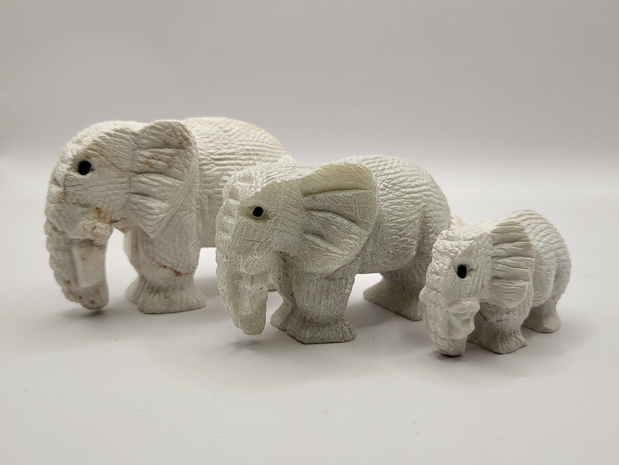 White Stone Elephant