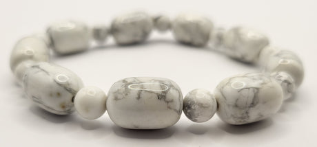 White Howlite Bracelets