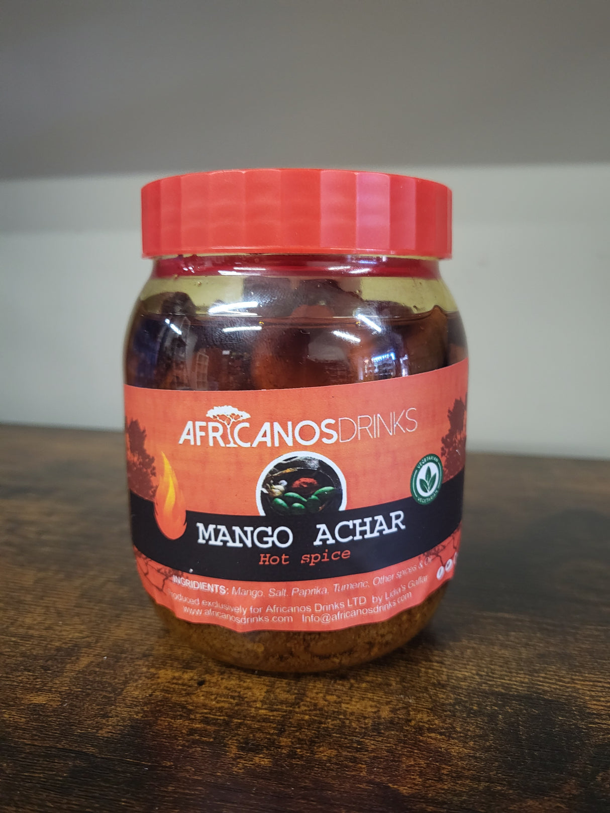 Mango Achar Hot Spice Africanos Drinks