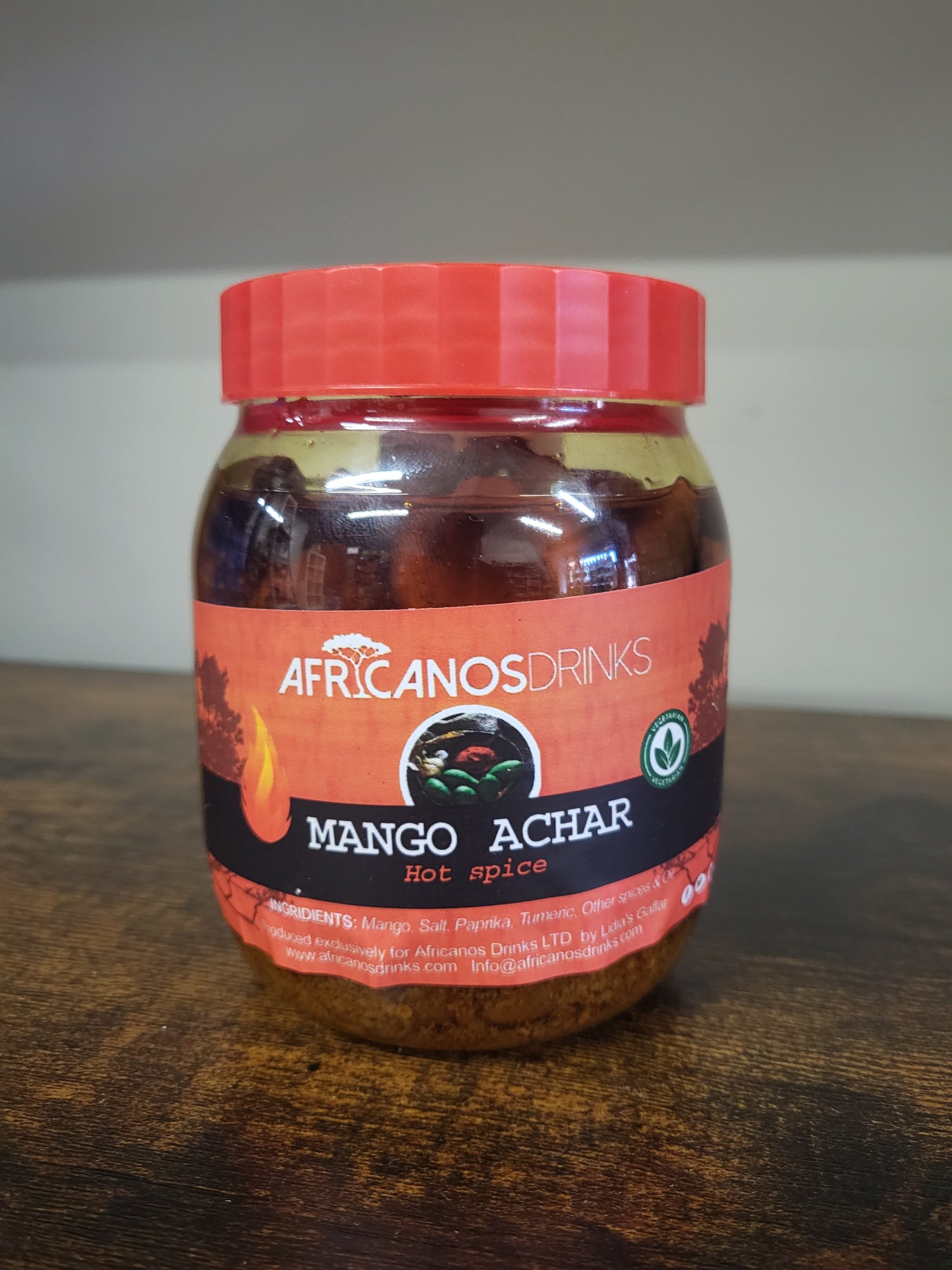 Mango Achar Hot Spice Africanos Drinks
