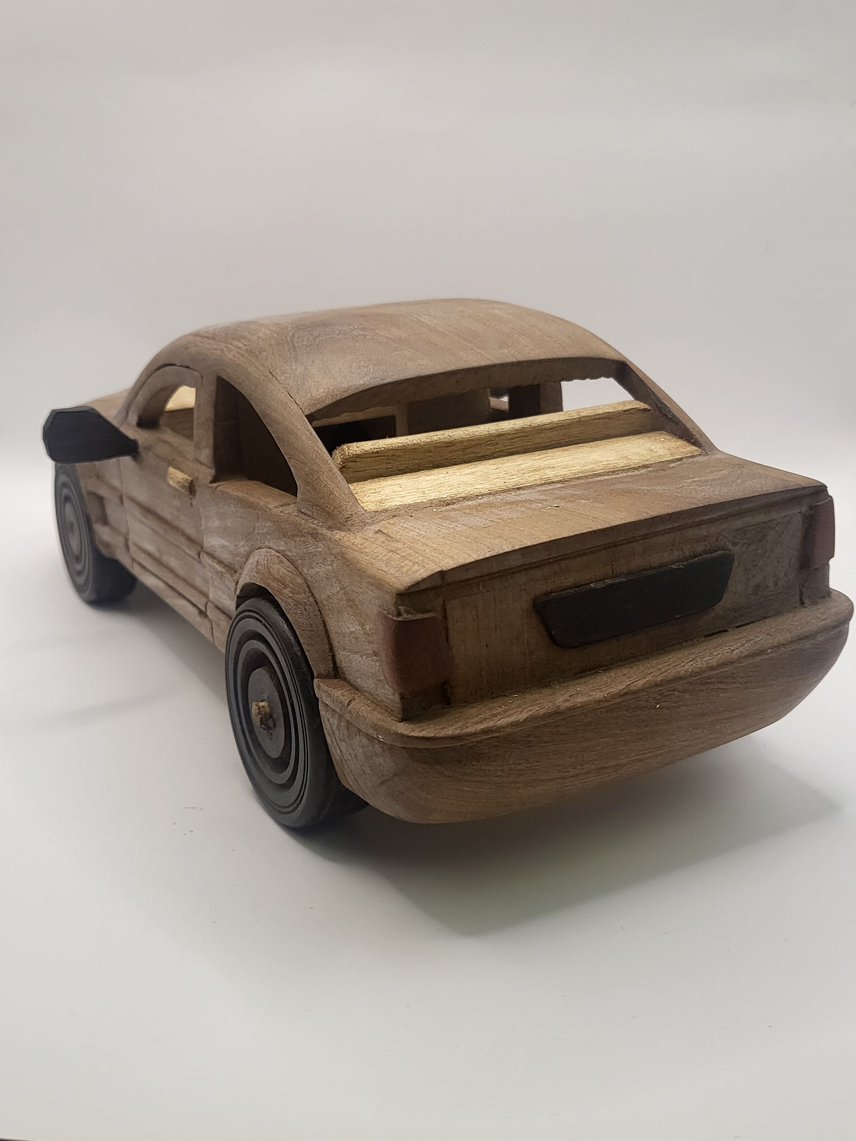 Unique Hand Carved Wooden Cars