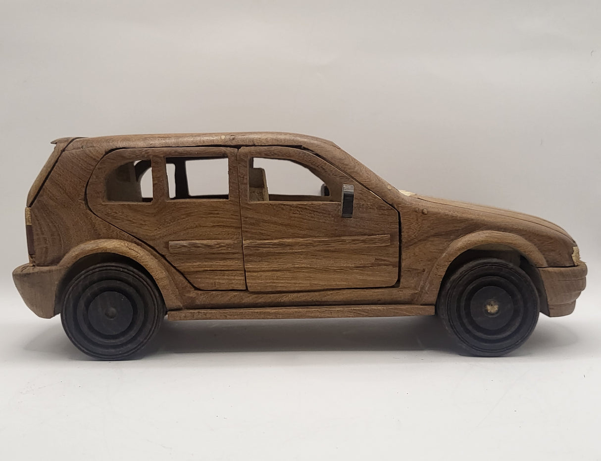 Unique Hand Carved Wooden Cars