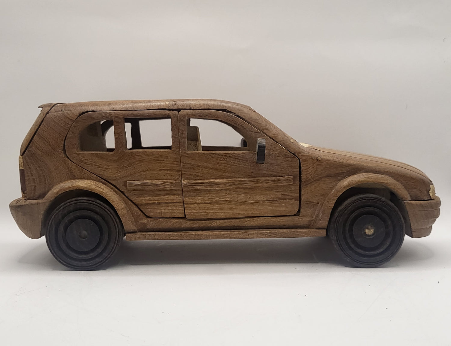 Unique Hand Carved Wooden Cars