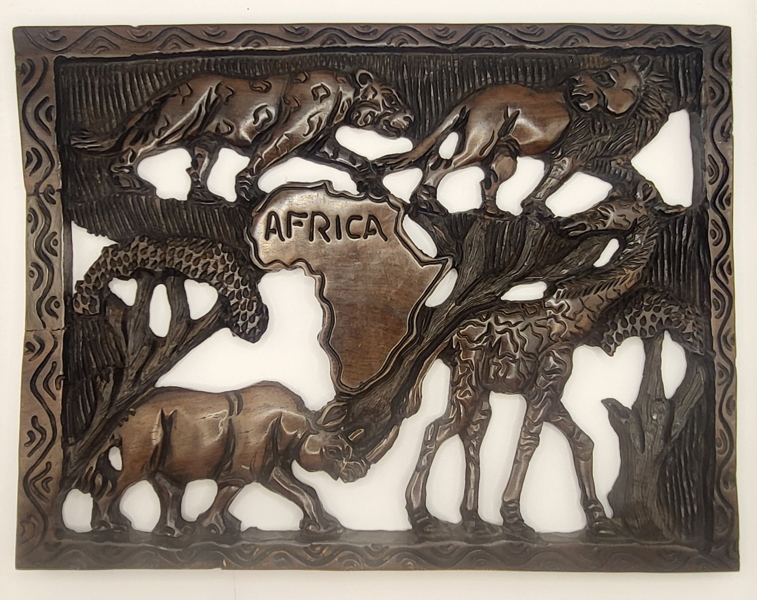 Wooden African Culture Frame