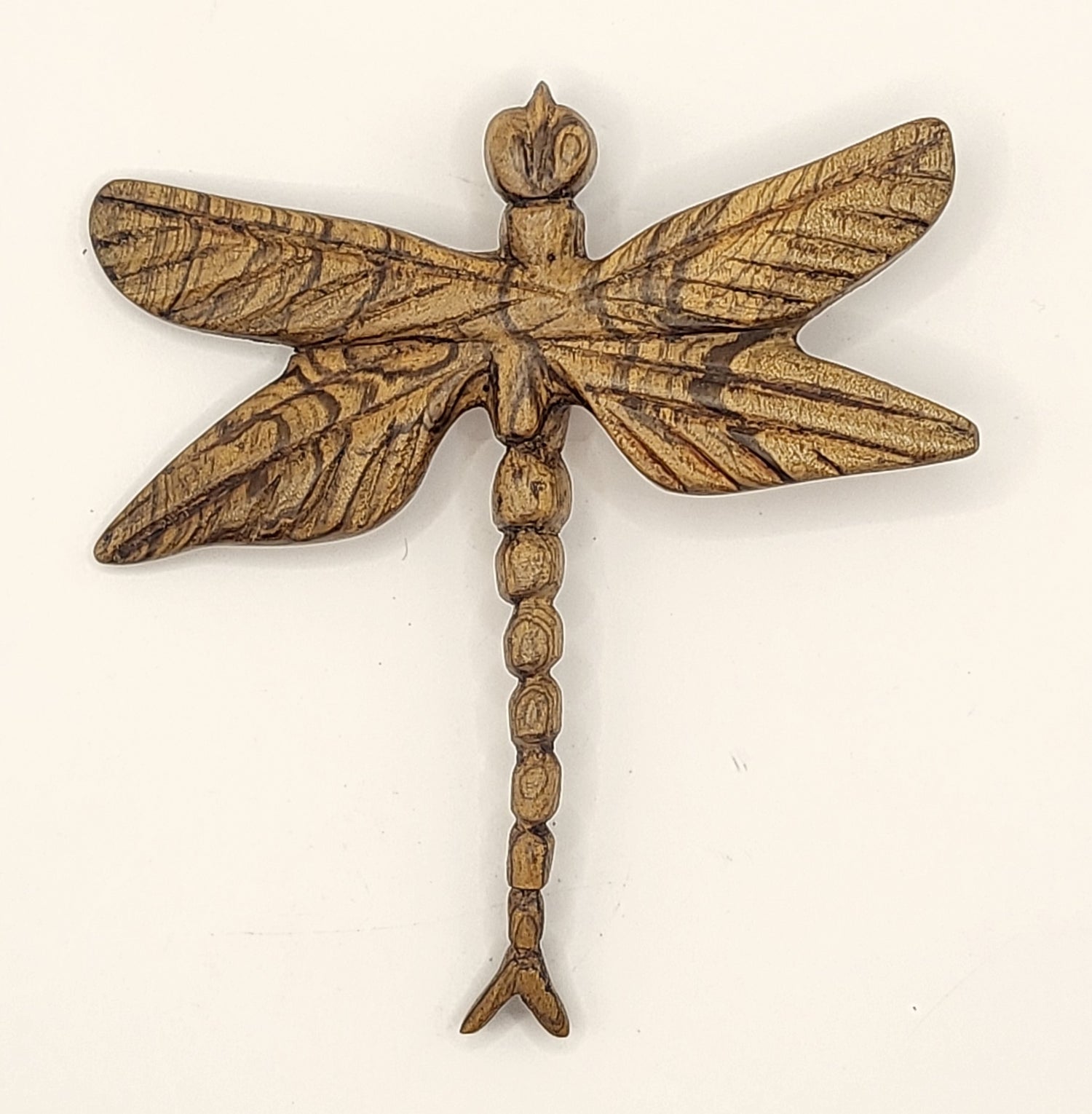 Wooden Hand Carved Dragonflies