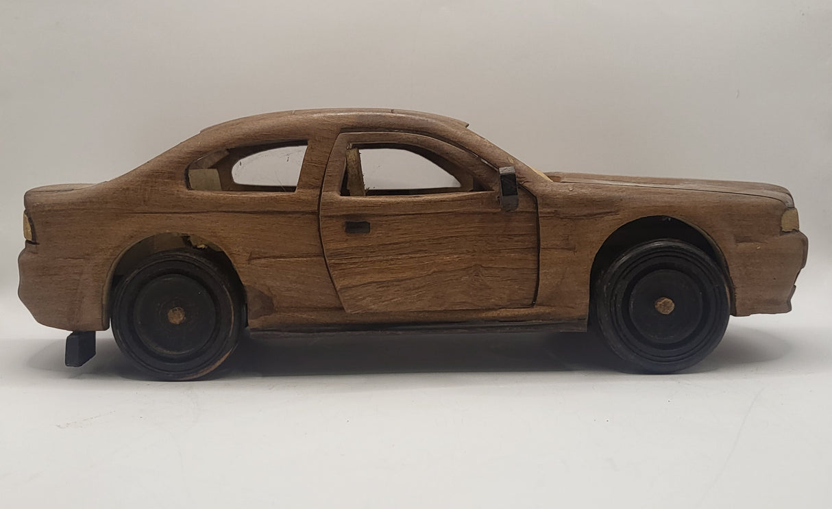Unique Hand Carved Wooden Cars