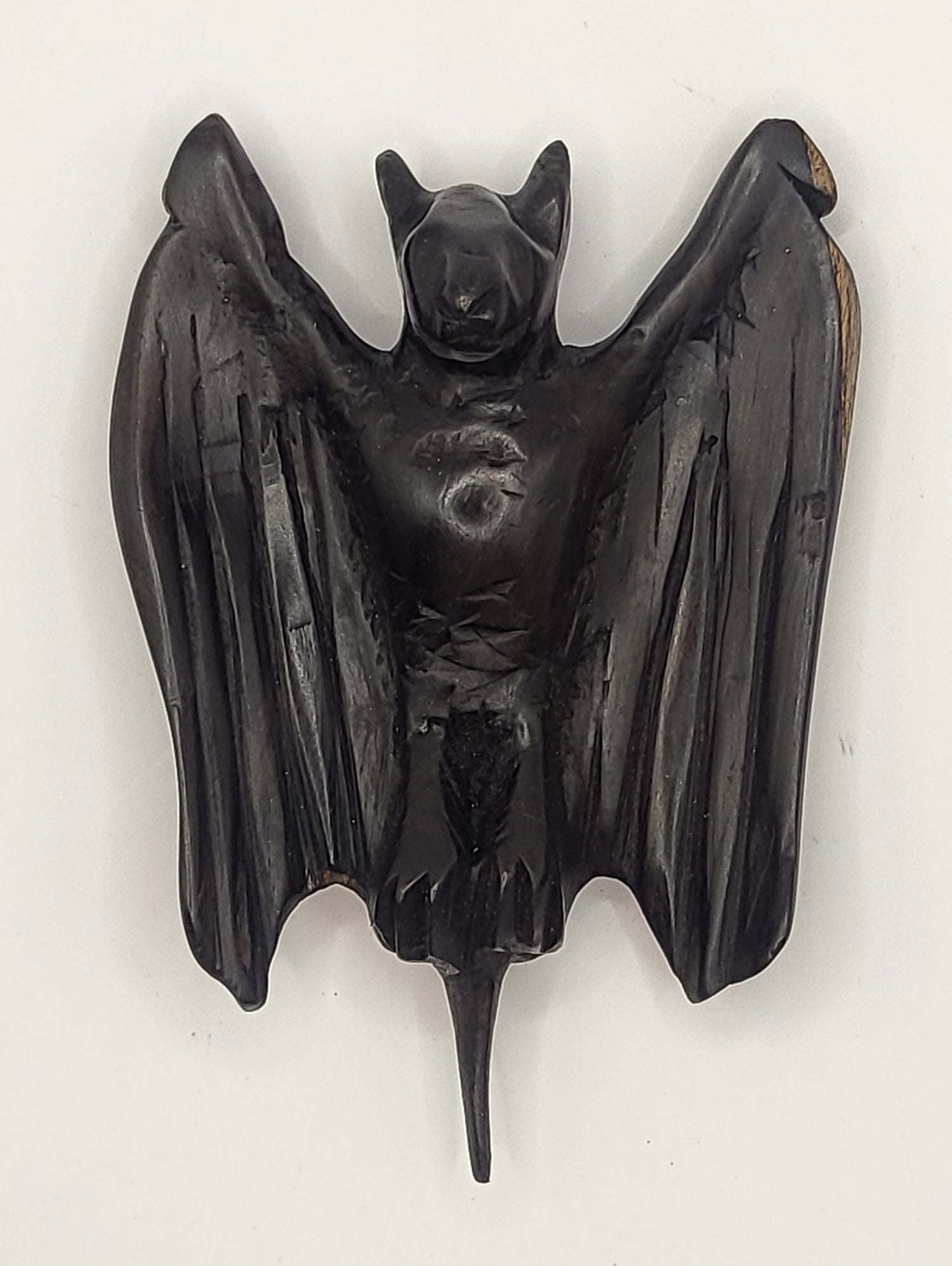 Ebony Hand Carved Bats