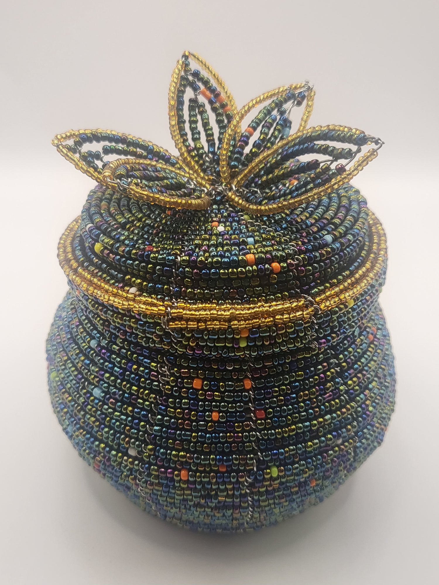 Beaded Jewel Box