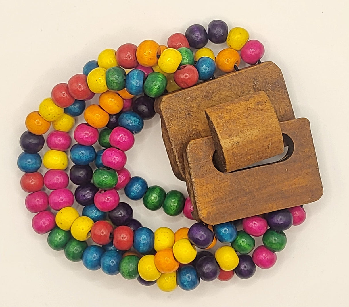 Wooden Beaded Bracelet