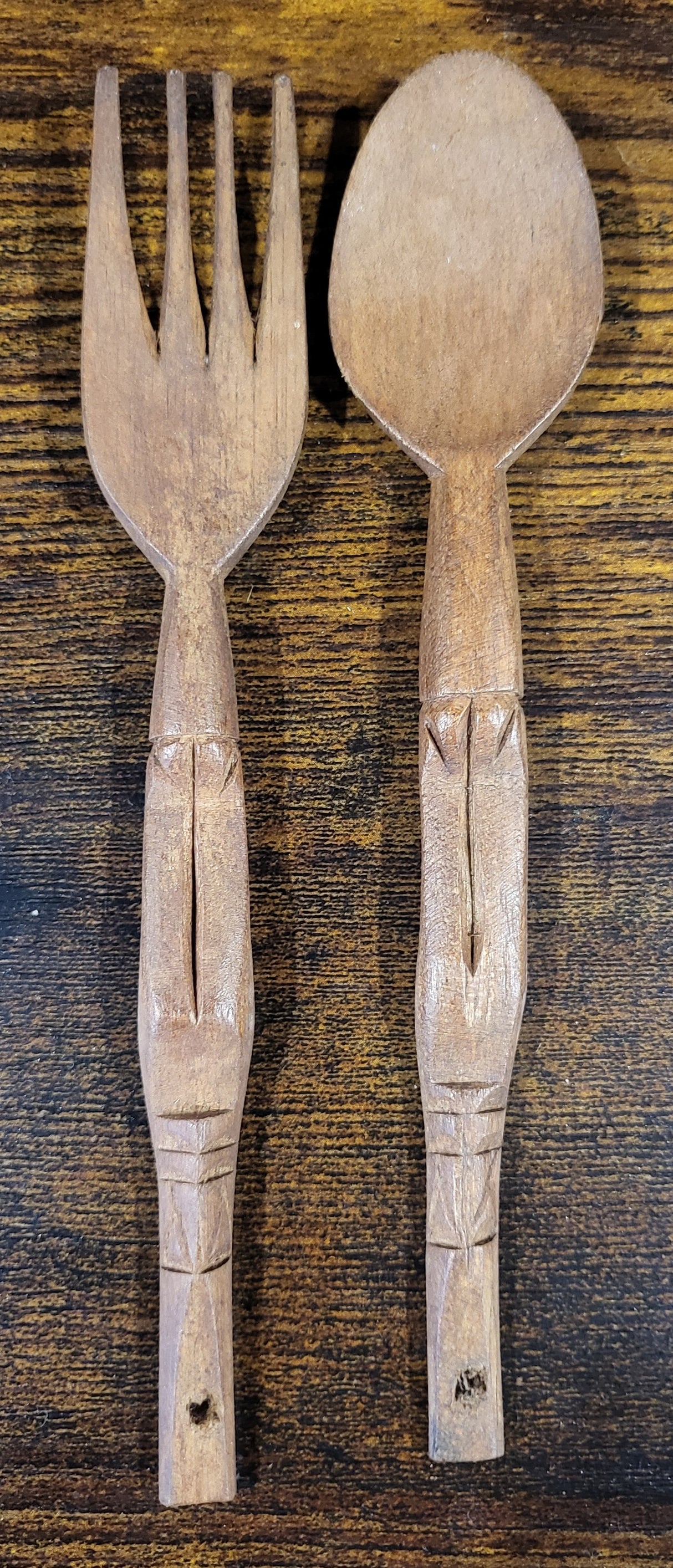 Wooden Spoon, Fork and Bowl Sets