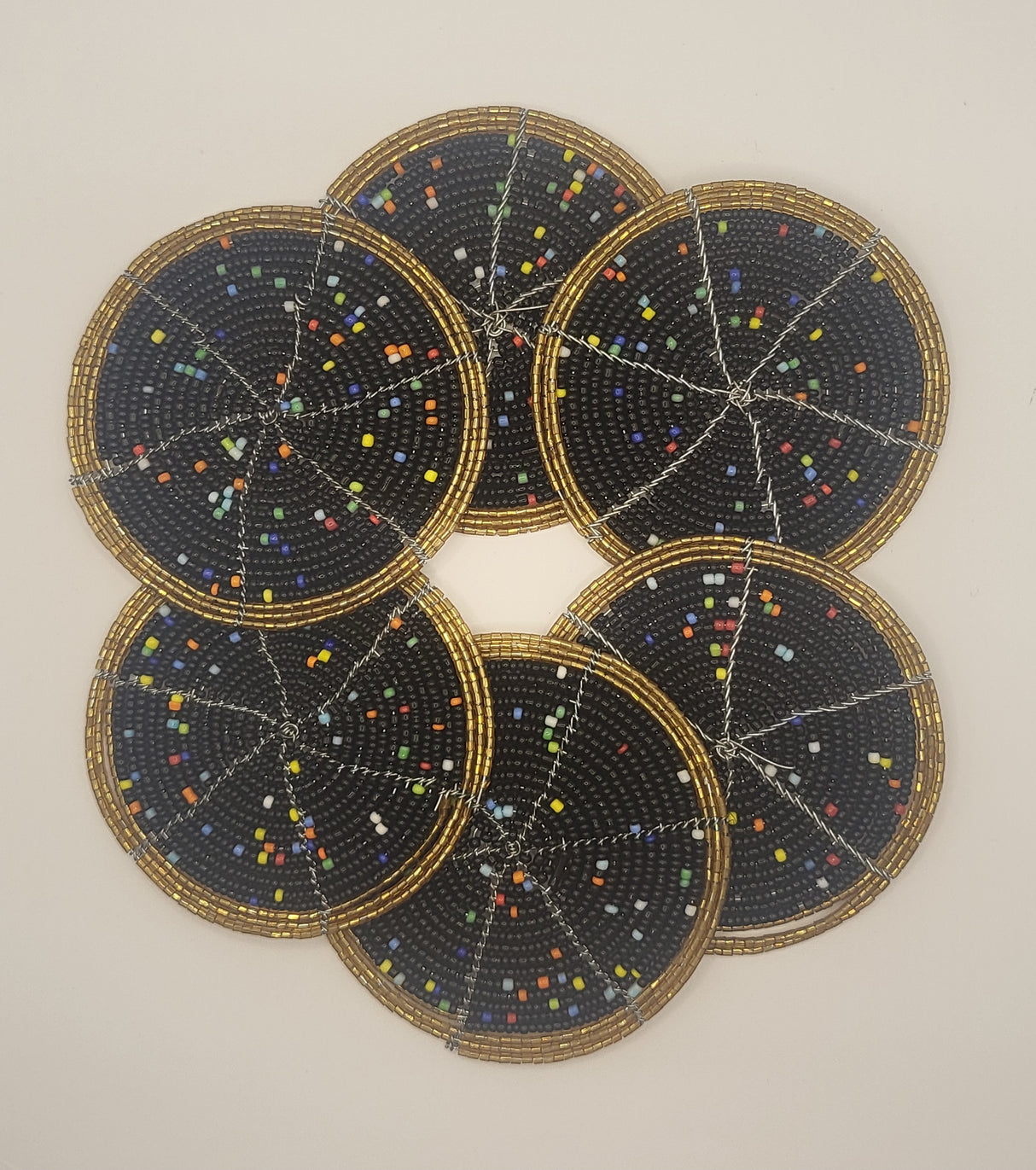 Beaded Coasters