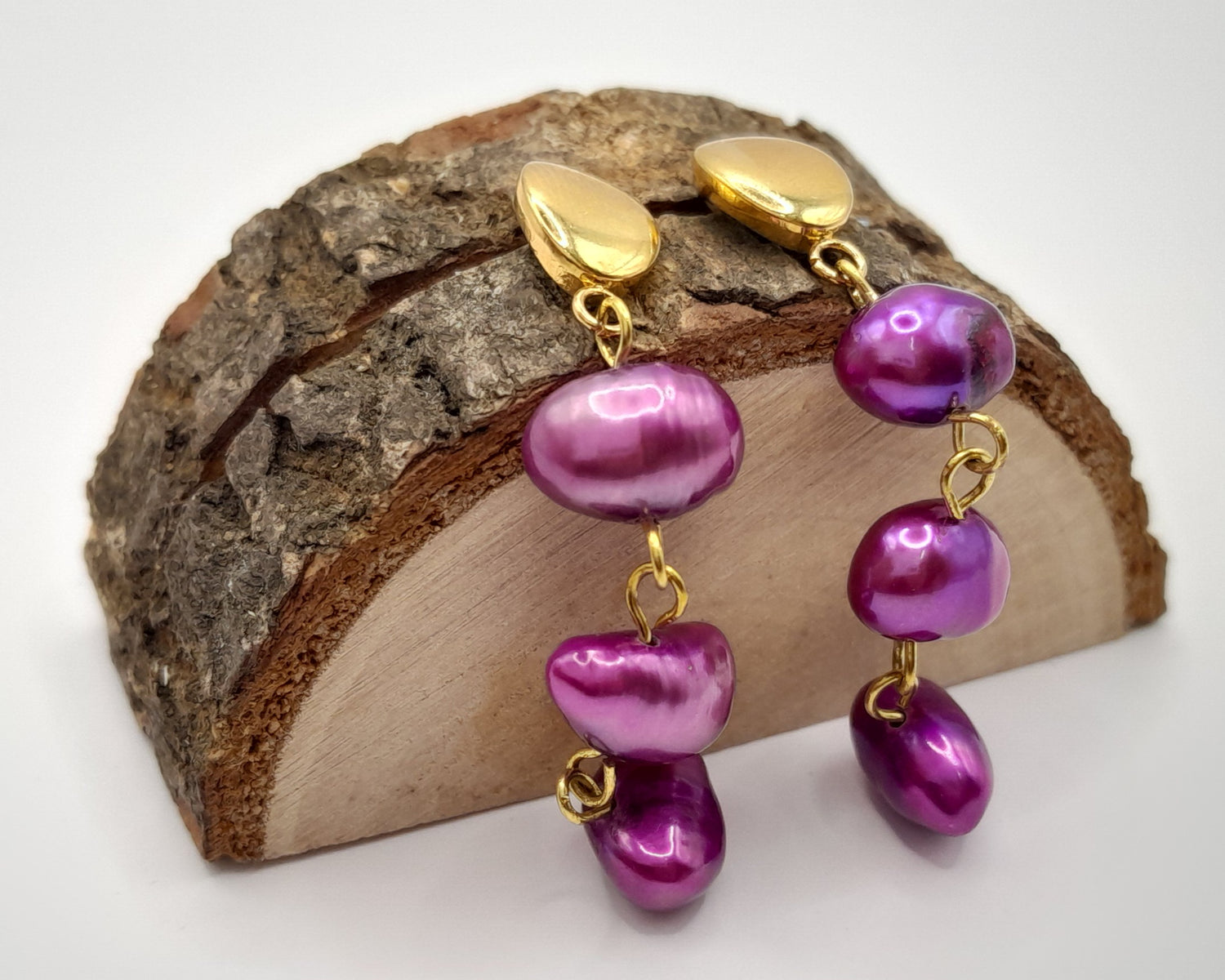 Mother of Pearl (Nacre) Earrings