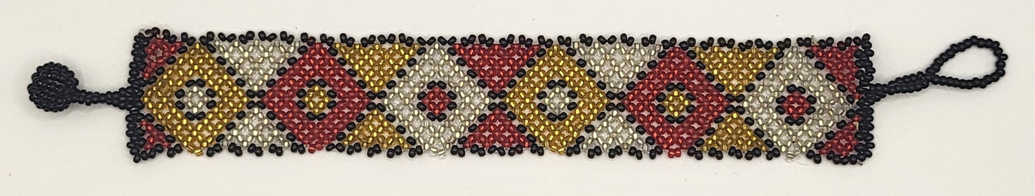 Beaded Bracelet with Clasp
