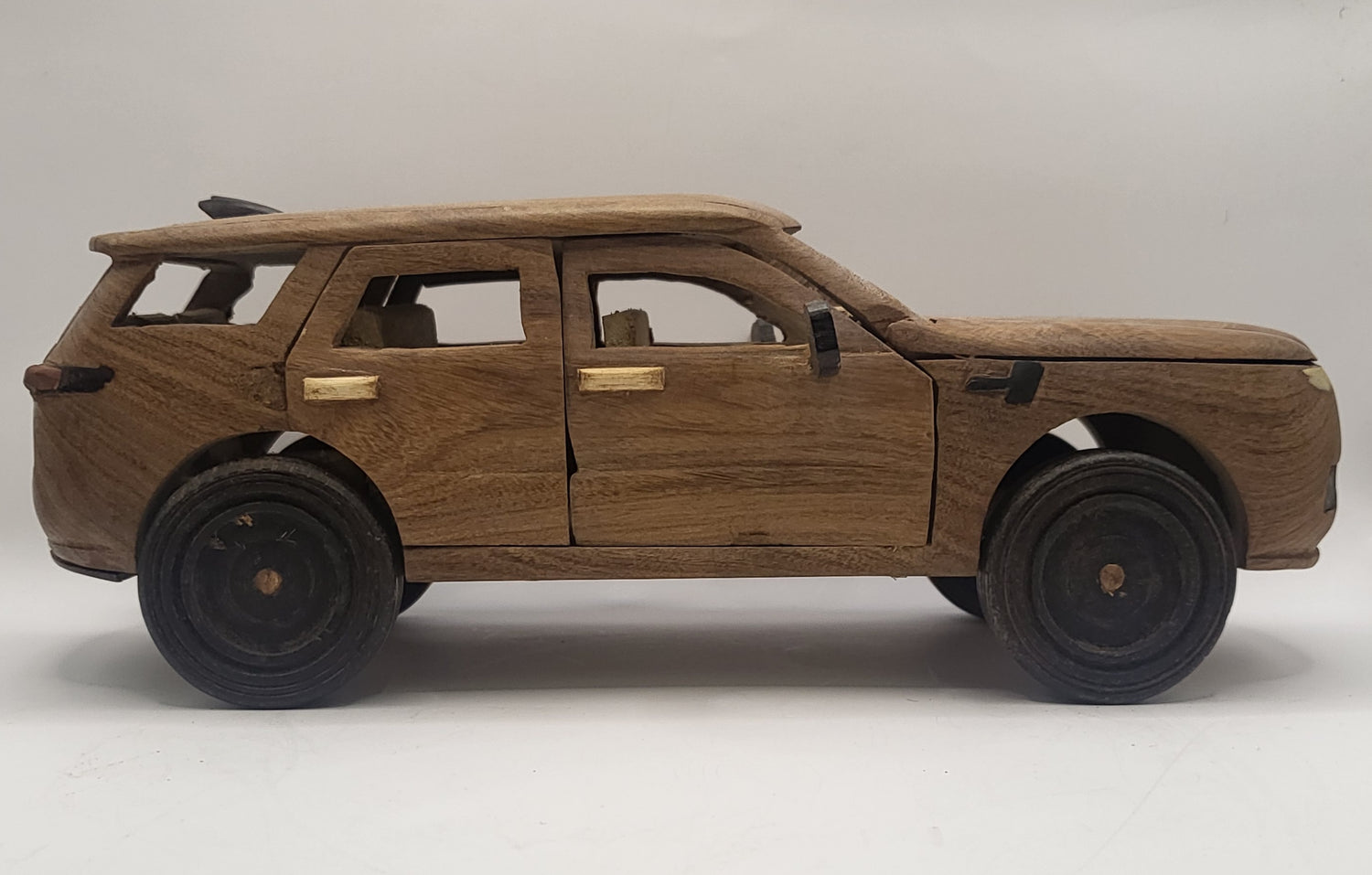 Unique Hand Carved Wooden Cars