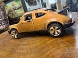 Porsche 911 V3.1 Hand Carved Mahogany