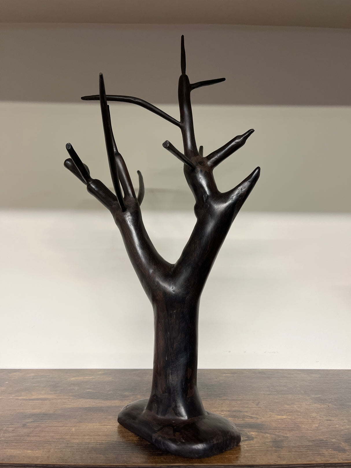 Hand Carved Ebony ‘Dead Tree’