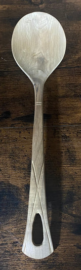Hand Carved Wooden Serving Spoons