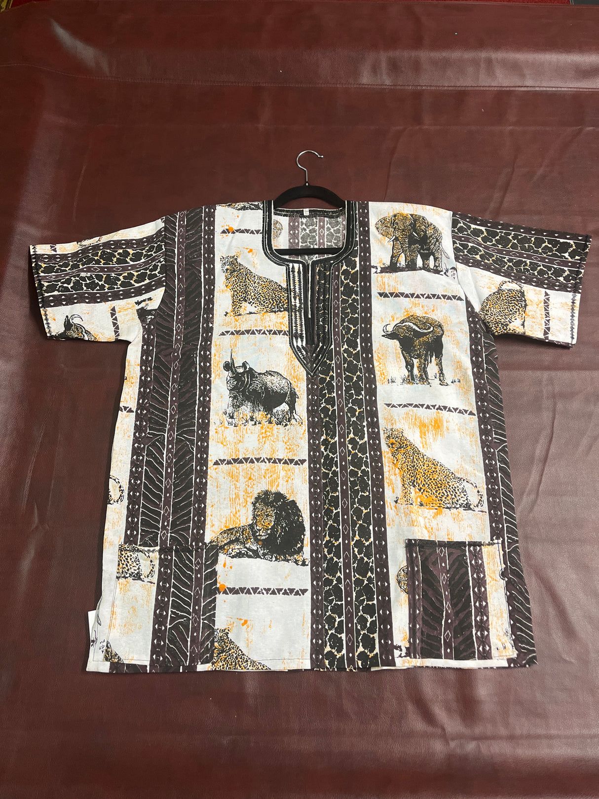 Chitenge Buttonless Shirt