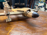 Hand Carved Wooden Aeroplane
