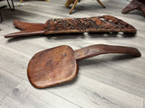 Large Functional Hand Carved Malawian Animal Story Chair