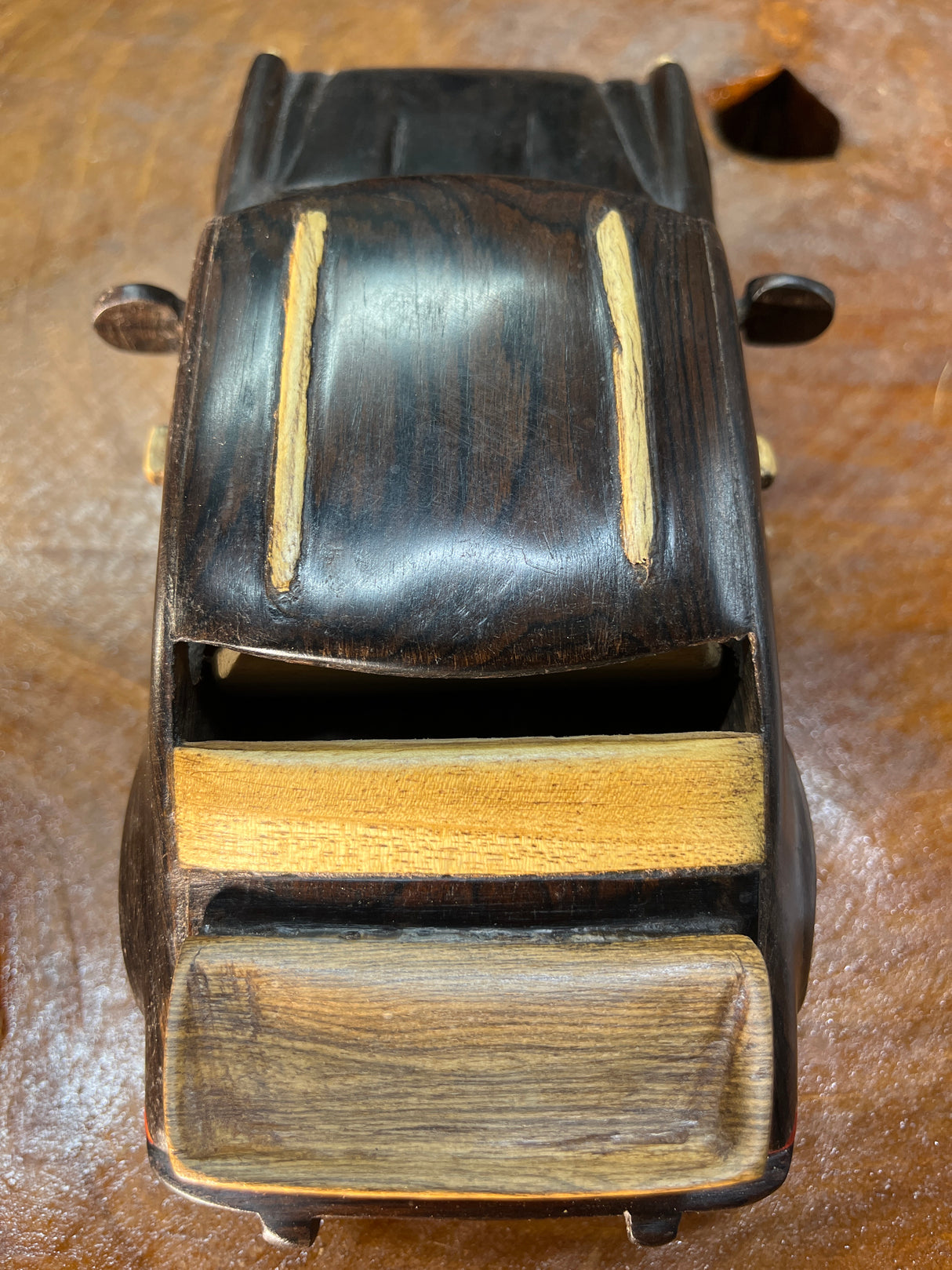 Porsche 911 Mini V1.1 Hand Carved Ebony