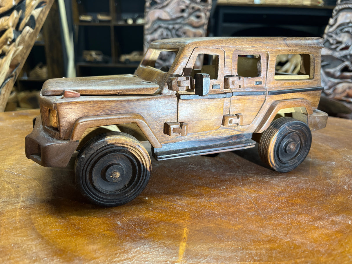 Mercedes G Wagon AMG Style V1.1 Hand Carved Mahogany