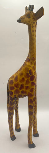 Wooden Painted Giraffe