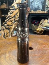 Polished Ebony Hand Carved Coca-Cola (Coke) Bottle (Tanzania)