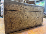 Pair of Nike Air Force One Low with Wooden Box V1.1 Hand Carved Mahogany Display Piece