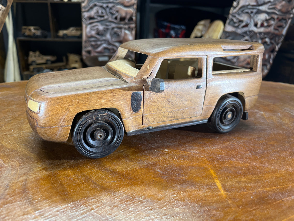 Landrover Defender V1.1 Hand Carved Mahogany