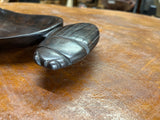 Handmade Ebony Cockroach Coin / Jewellery Dish