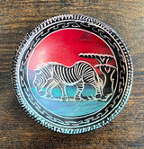 Painted Stone Plates Large