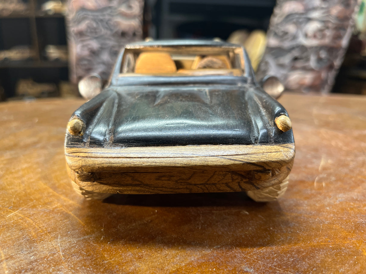 Porsche 911 Mini V1.1 Hand Carved Ebony