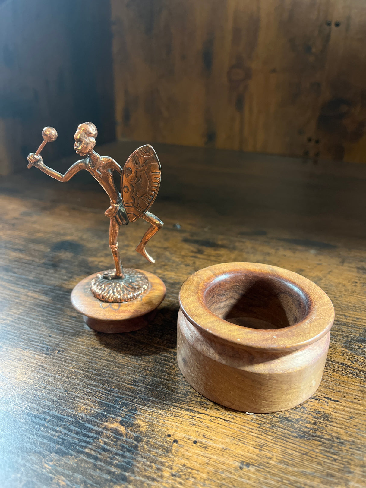 Copper Warrior Pot