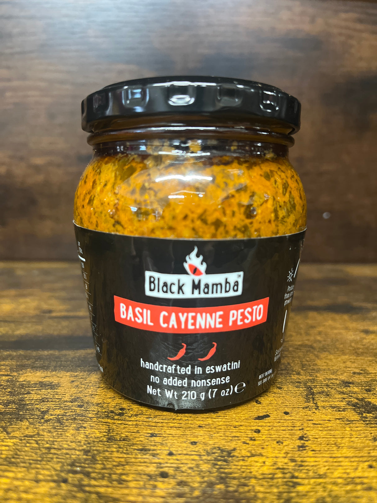 Black Mamba Basil Cayenne Pesto