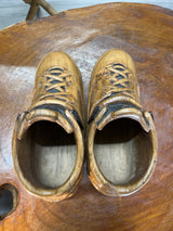 Pair of Jordan 5 V1.1 Hand Carved Mahogany Display Piece