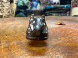 Hand Carved Ebony Wood Floating Hippo Bottle Opener