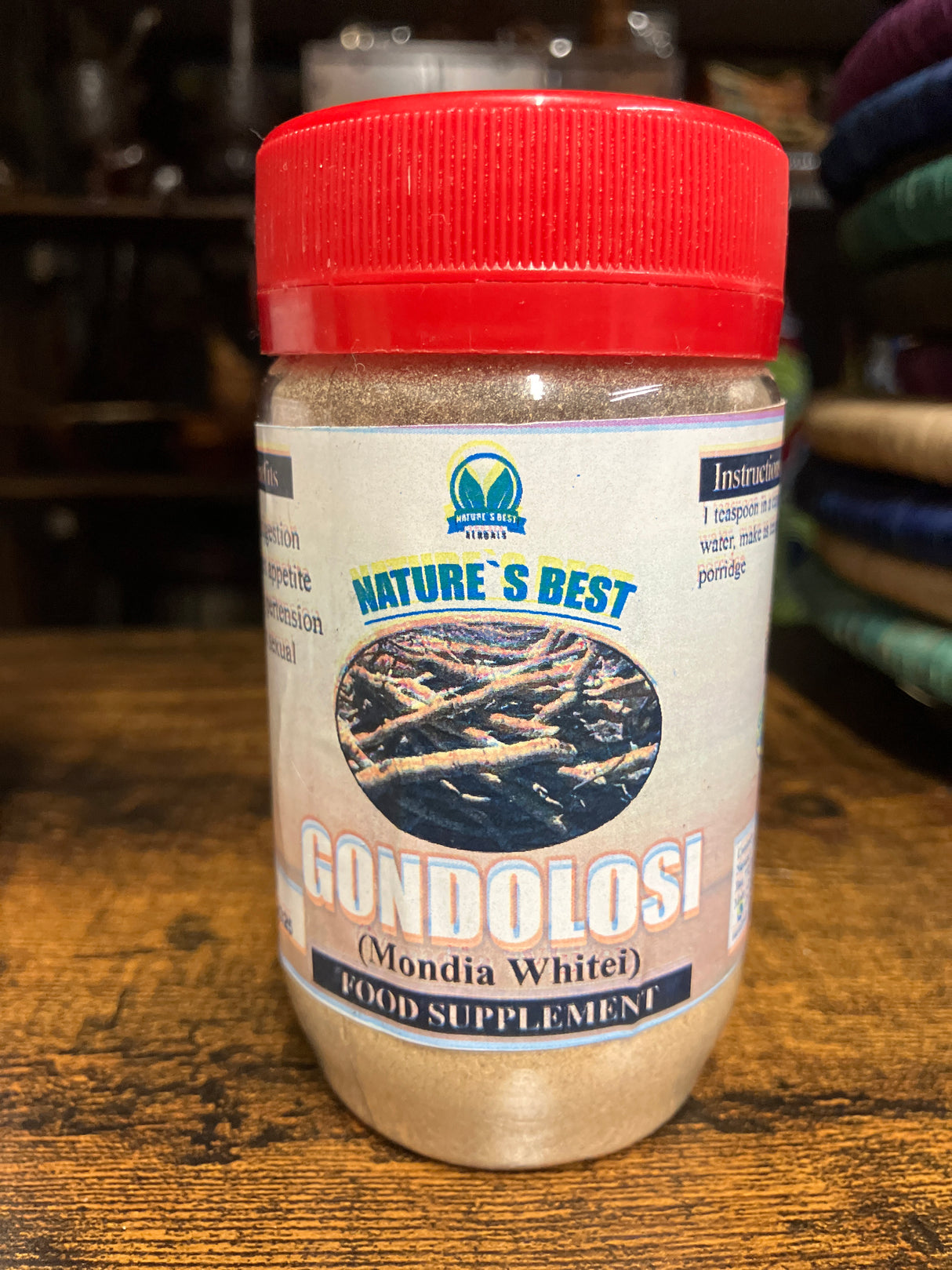 Nature's Best Gondolosi (Mondia Whitei) Powder 100g