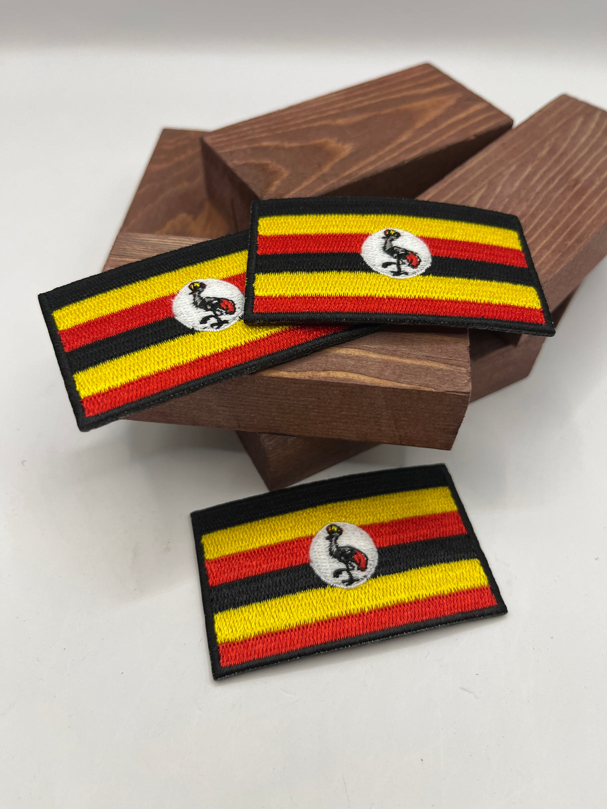 National Flag Embroidery Patch 6cm x 3.5cm