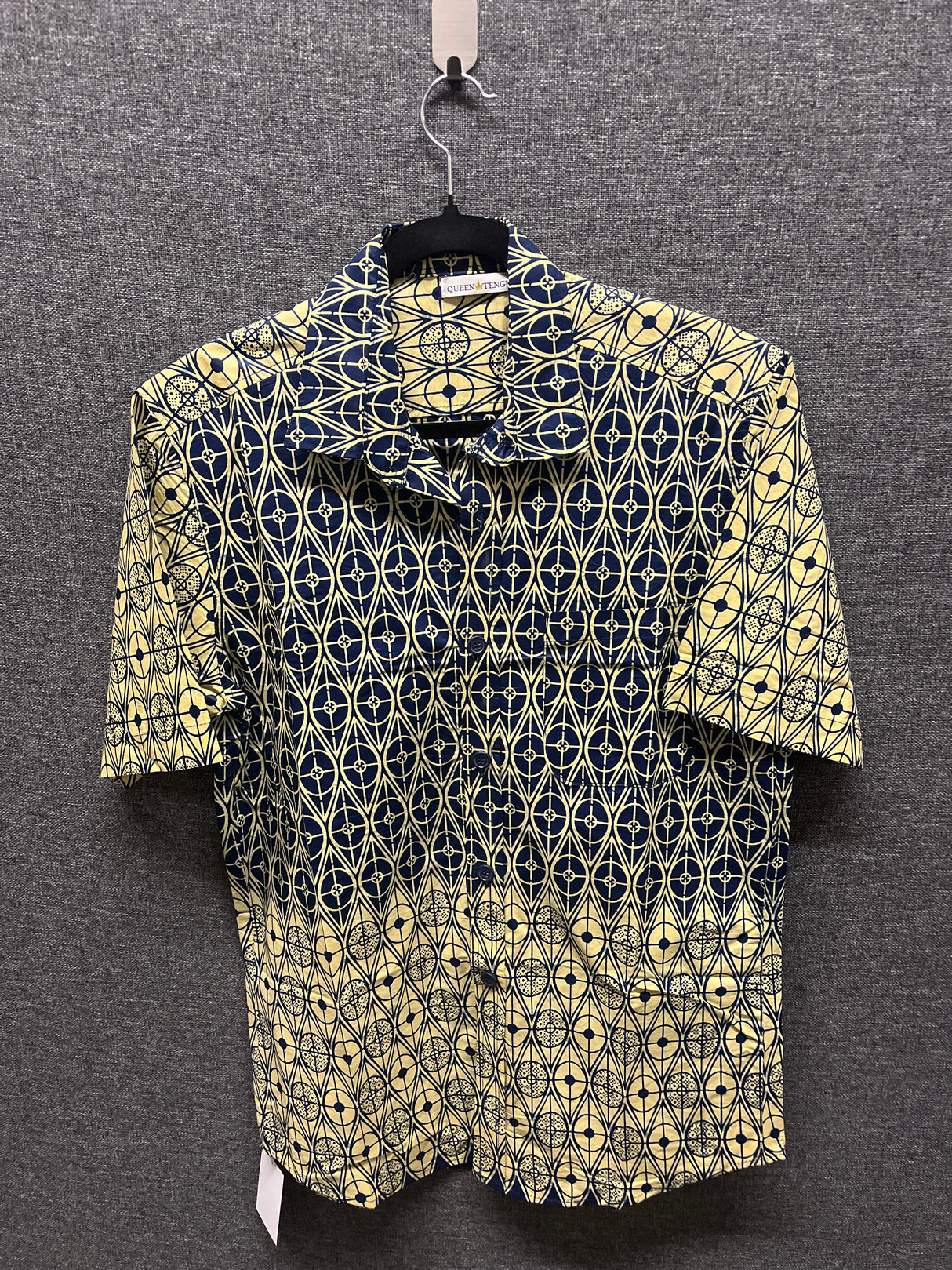 Queen Tenge - Chitenge Button Shirt