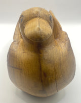Handmade Mahogany Duck Decorative and Useful Storage Ornament