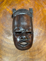 Traditional African Hand Carved Decorative Mask