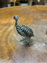 Wire Legged Wooden Little Peacock