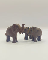 Mini Hand Carved Wooden Elephant