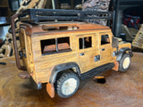 Classic Landrover Defender V3.2 Hand Carved Mahogany with Ebony