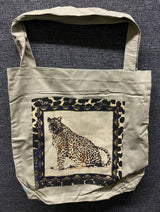 Two Prints Cloth Tote-bag