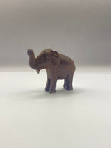 Mini Hand Carved Wooden Elephant