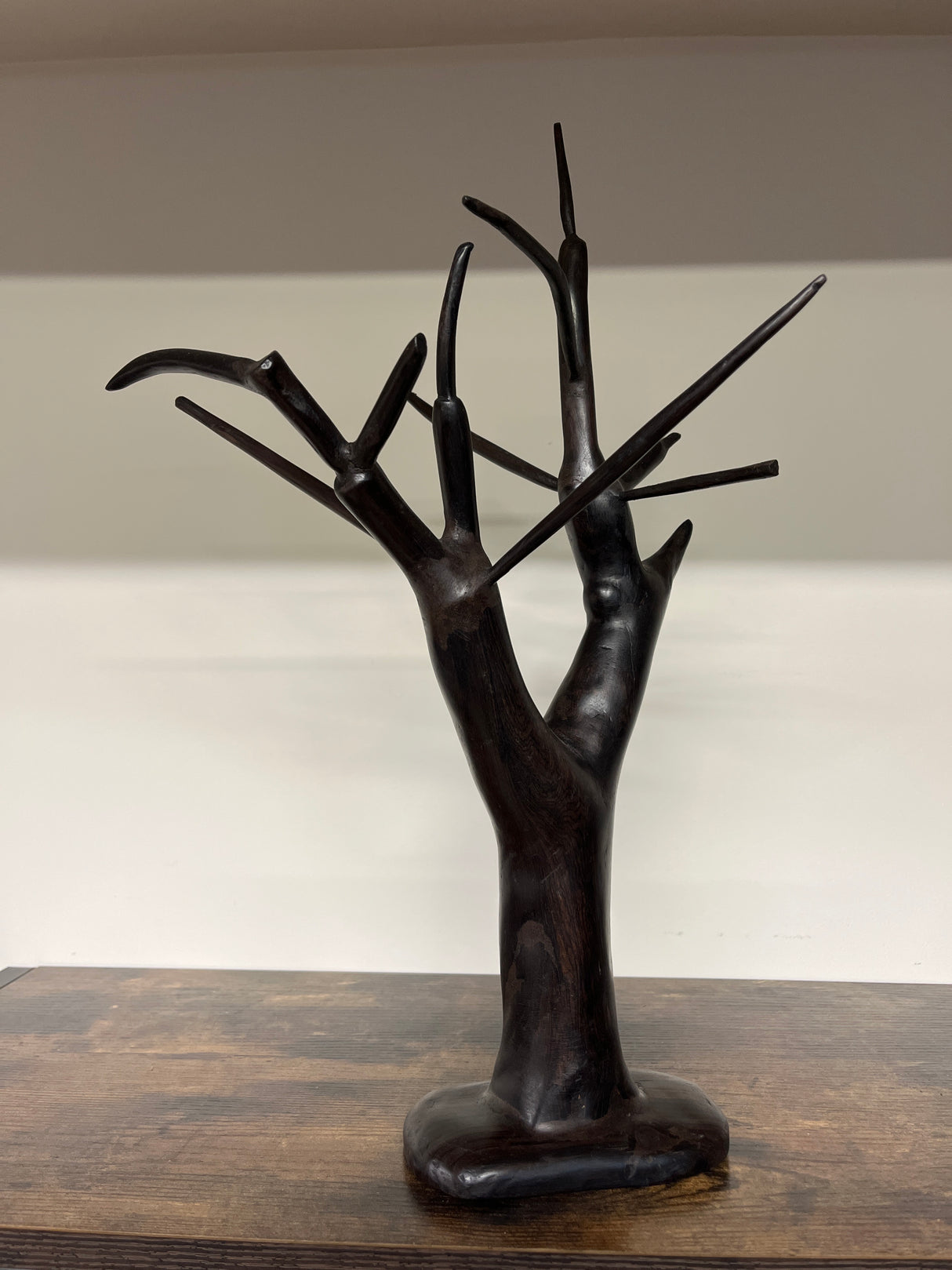 Hand Carved Ebony ‘Dead Tree’